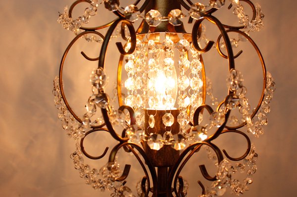 シャンデリアフロアライト・アンティーク色(φ290×H1560mm) | EL