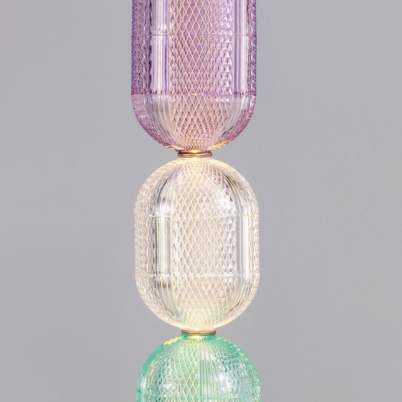 【Mullan】アイルランド「Ashford」LED カラフルペンダントライト M（D150×H562mm）