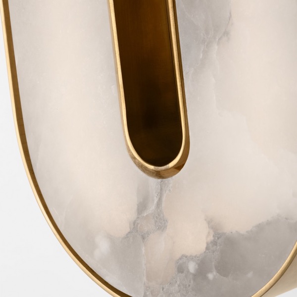 【TECH LIGHTING】アメリカ・ウォールライト「Wyllis 12 Sconce」ゴールド（W120×D67×H305mm）