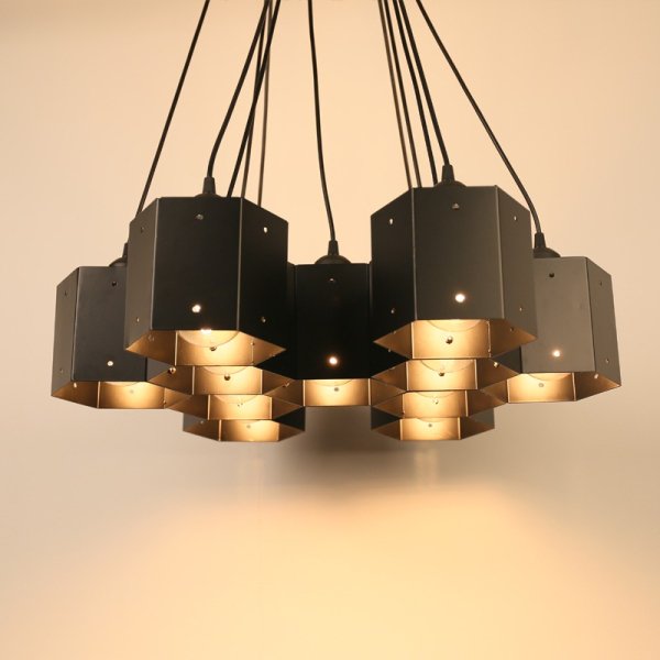 ハニカムガラス 輸入ペンダントライト