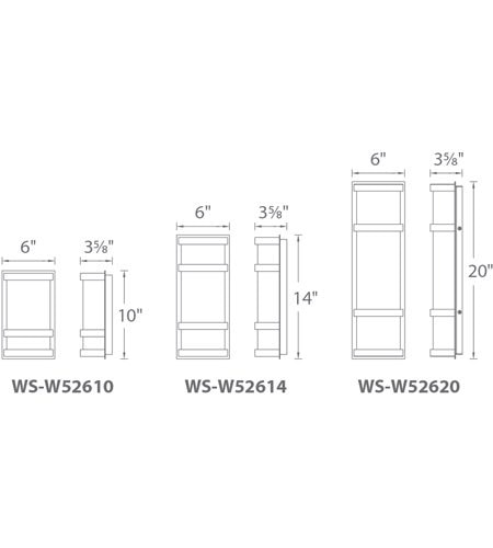 【WAC LIGHTING】ウォールライト「Latitude」1灯(L152×W92×H254mm)