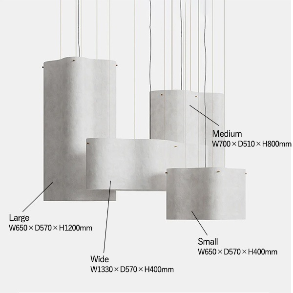 BAXTER】イタリア・デザイン照明「Nuvola Suspension Lamp」ペンダント