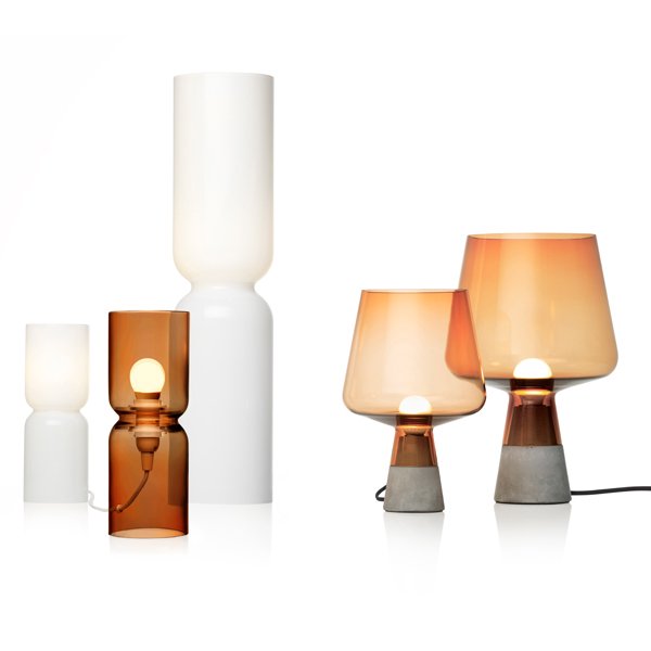 Iittala】「Leimu table lamp 30 cm, copper」テーブルランプ カッパー 
