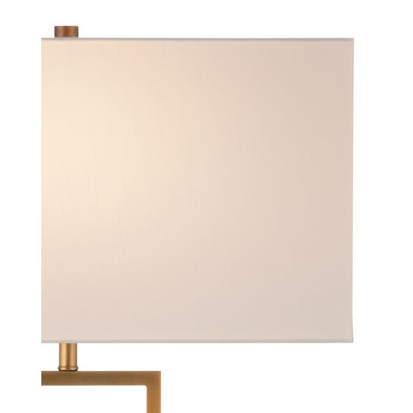 【CURREY】アメリカ・フロアランプ「Beside」1灯 ブラス (W559×D305×H1753mm)