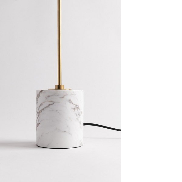 【MITZI】アメリカ・シェードテーブルライト「 FIONA」1灯・ゴールド（W158.7×H558.8mm）