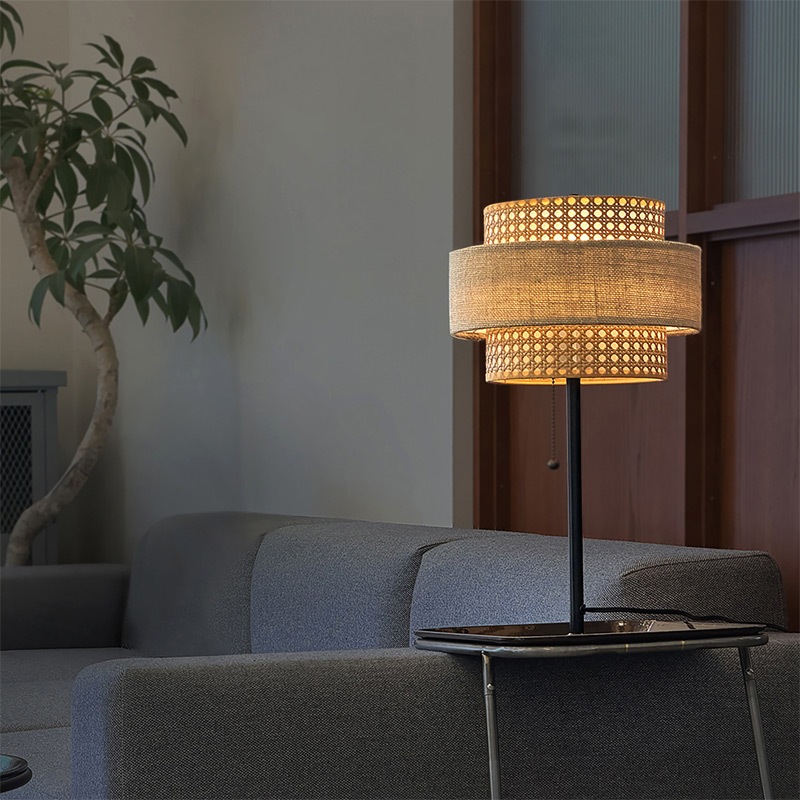 【HERMOSA】リーデン テーブルランプ 1灯「RIEDEN TABLE LAMP」(φ250×H470mm)