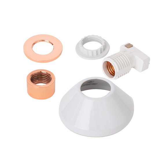 【HERMOSA】PICCOLA ピッコラ シーリングランプ スチールシェード 1灯 カッパー（W180×H80mm）