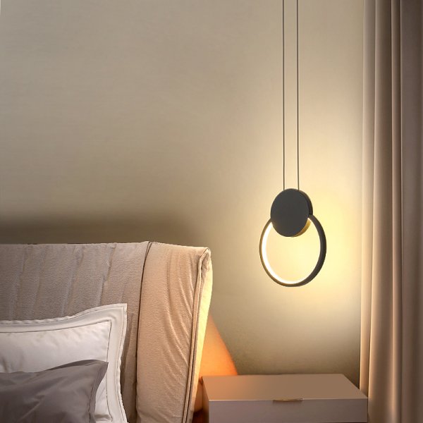 【リーズナブル】LEDペンダントライト ホワイト/ブラック style A/B/C （D200mm×H260mm/D240mm×H270mm/D100mm×H380mm）
