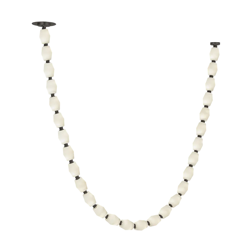 【TECH LIGHTING】アメリカ・モダン照明 ペンダントライト「Collier Alabaster 84 Chandelier」LED照明 ブロンズ（W50.8×H2362.2mm）