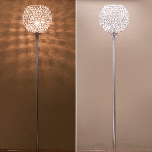 クリスタルフロアランプ1灯「TORCH」（φ300×H1580mm） 海外照明専門店