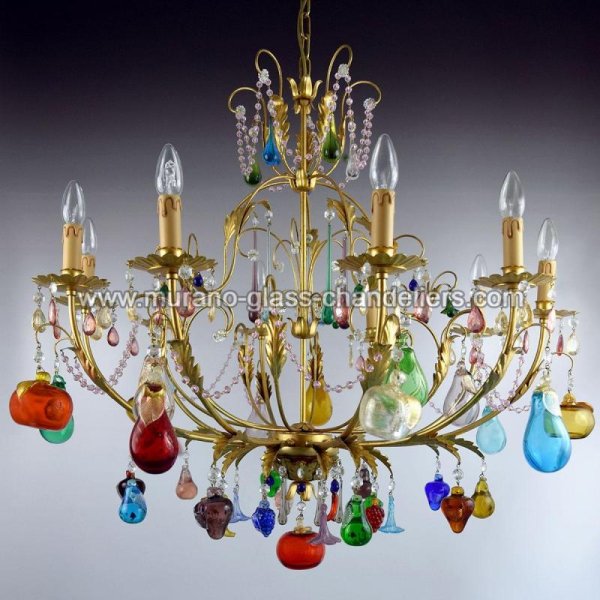 MURANO GLASS CHANDELIERS】イタリア・ヴェネチアンガラスシャンデリア