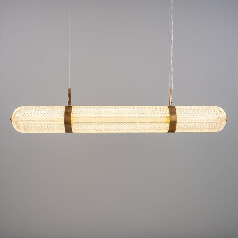 【Mullan】アイルランド「Ashford-Neo-Victorian Linea」LED ペンダントライト（L1200×D150mm）