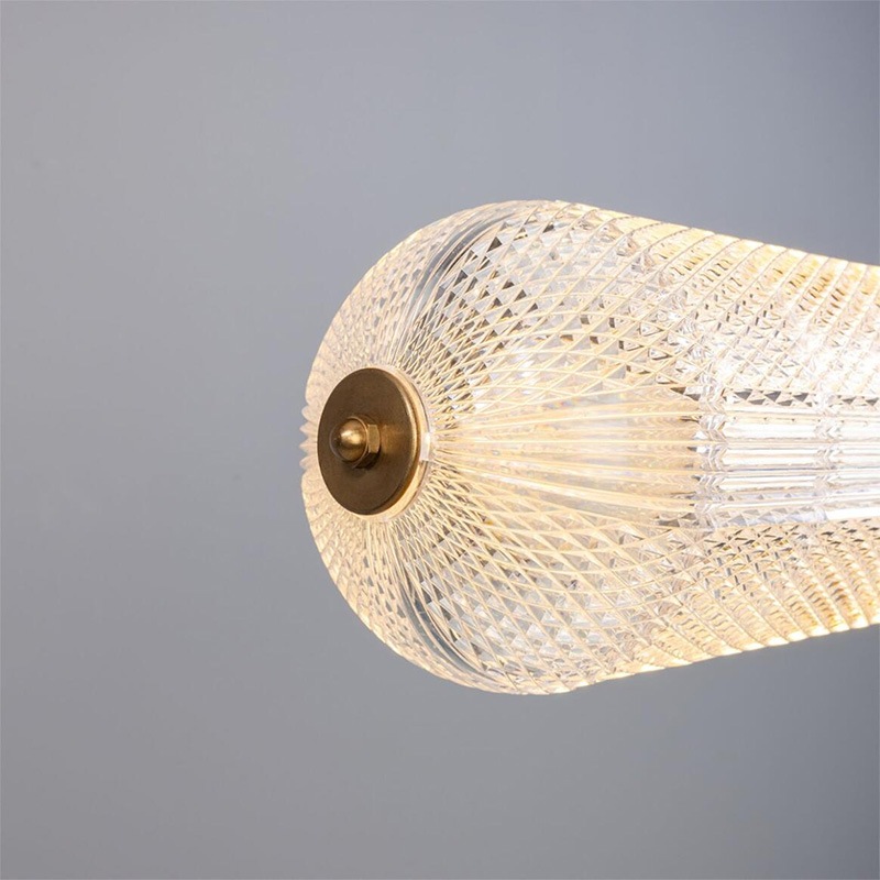 【Mullan】アイルランド「Ashford-Neo-Victorian Linea」LED ペンダントライト（L1200×D150mm）