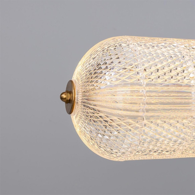 【Mullan】アイルランド「Ashford-Neo-Victorian Linea」LED ペンダントライト（L1200×D150mm）