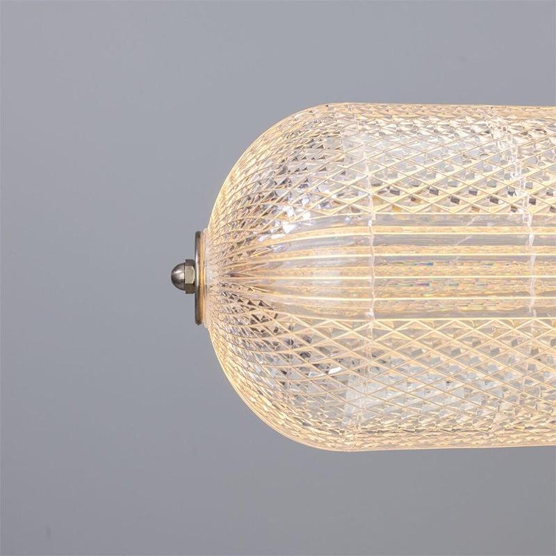 【Mullan】アイルランド「Ashford-Neo-Victorian Linea」LED ペンダントライト（L1200×D150mm）