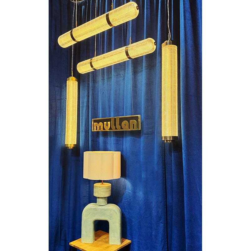 【Mullan】アイルランド「Ashford-Neo-Victorian Linea」LED ペンダントライト（L1200×D150mm）