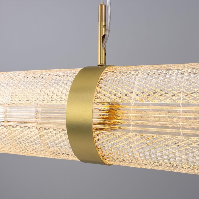 【Mullan】アイルランド「Ashford-Neo-Victorian Linea」LED ペンダントライト（L1200×D150mm）