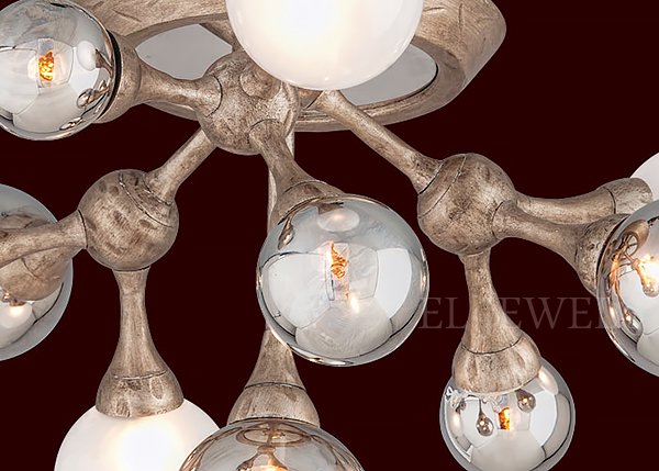 【CORBETT】アメリカ・デザインブラケット「Element」6灯 (W368×D101×H489mm)