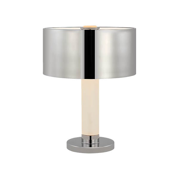 【Visual Comfort】テーブルライト LED 「Barton Desk Lamp」 シルバー (W394×H514mm)