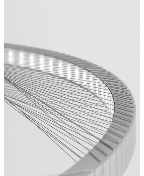 【TECH LIGHTING】アメリカ・ペンダントライト「INTERLACE」1灯Black（W1140×L1140×H30-3710mm）