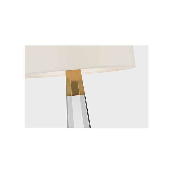 【Visual Comfort】コードレス・テーブルライト LED 「Olsen Cordless Table Lamp」　クリア (W432×H826mm)