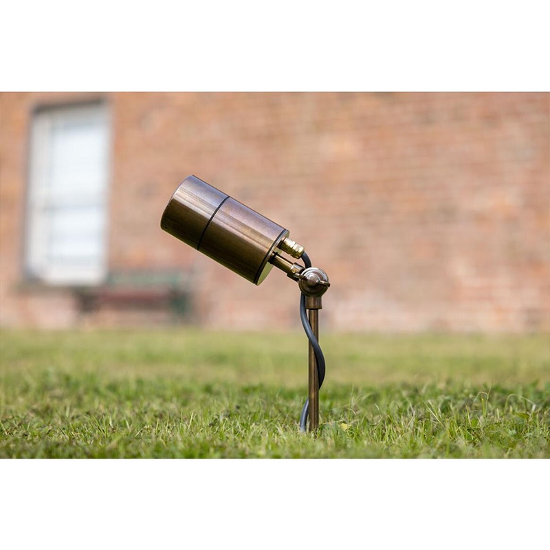 【Mullan】アイルランド「YARA」屋外用 アウトドアガーデンスポットライト1灯(W60×D170×H330-470mm)