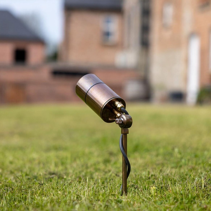 【Mullan】アイルランド「YARA」屋外用 アウトドアガーデンスポットライト1灯(W60×D170×H330-470mm)