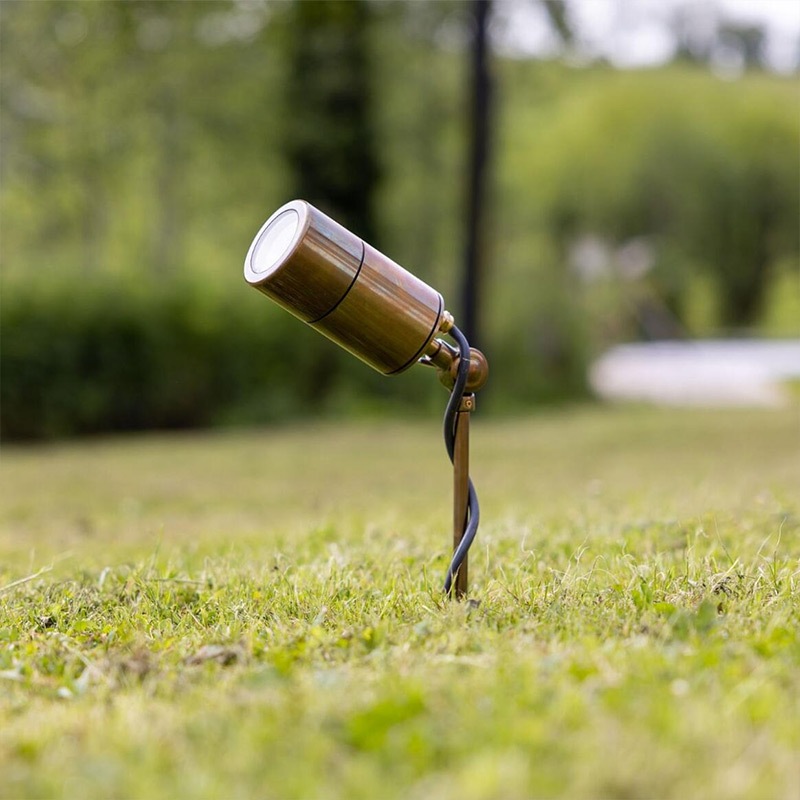 【Mullan】アイルランド「YARA」屋外用 アウトドアガーデンスポットライト1灯(W60×D170×H330-470mm)