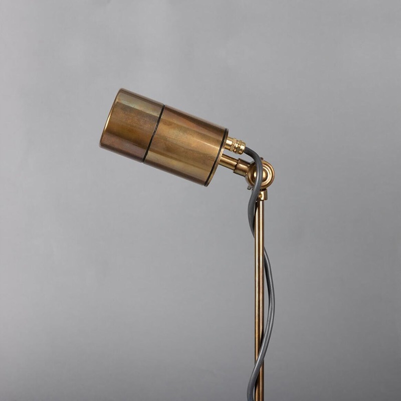 【Mullan】アイルランド「YARA」屋外用 アウトドアガーデンスポットライト1灯(W60×D170×H330-470mm)