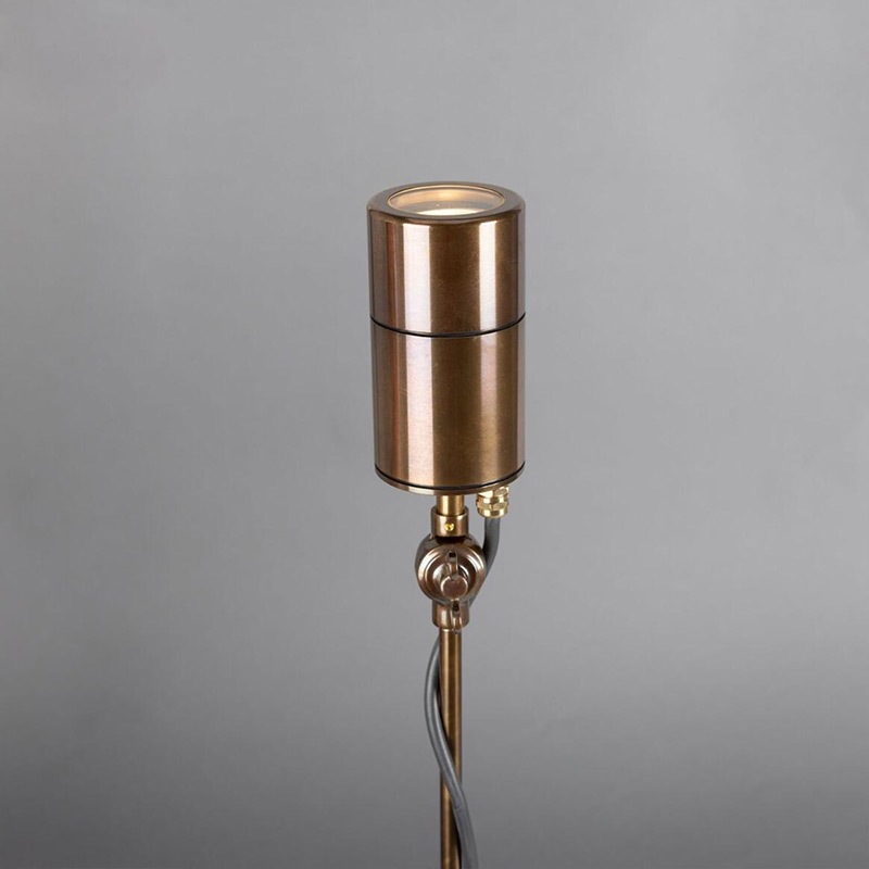 【Mullan】アイルランド「YARA」屋外用 アウトドアガーデンスポットライト1灯(W60×D170×H330-470mm)