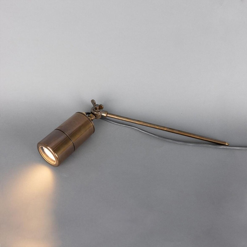 【Mullan】アイルランド「YARA」屋外用 アウトドアガーデンスポットライト1灯(W60×D170×H330-470mm)