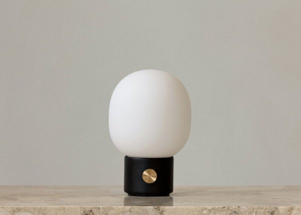 【Menu】北欧デザイン照明「JWDA Portable table lamp, black」テーブルライト(Φ145×H215mm)