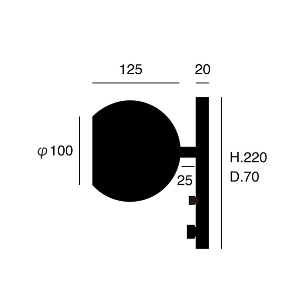 セッションウォールランプ「Session-wall lamp」全6色（φ100×D125mm）【業販対象外】