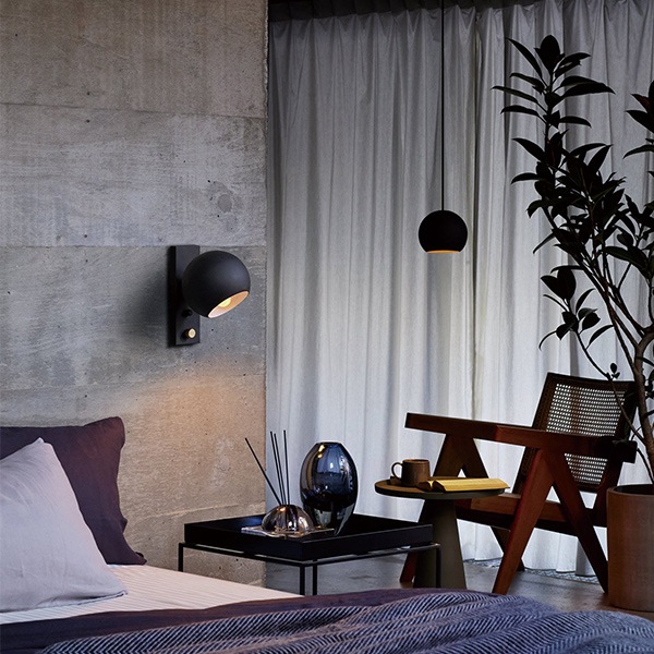 セッションウォールランプ「Session-wall lamp」全6色（φ100×D125mm）【業販対象外】