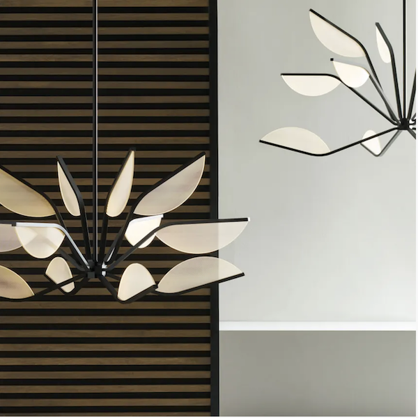 【TECH LIGHTING】アメリカ・モダン照明 ペンダントライト 「Belterra 38 Chandelier」LED照明 ブラック(Φ966×H440mm)