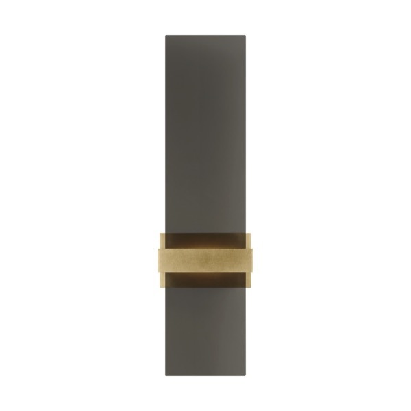 【TECH LIGHTING】アメリカ・ウォールライト「Flyta Medium Sconce」グレー/ゴールド(W127×D84×H458mm)