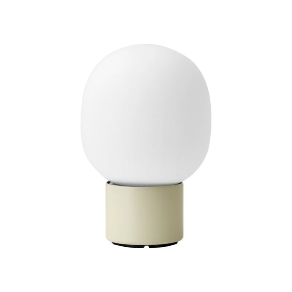 【Menu】北欧デザイン照明「JWDA Portable table lamp, alabaster white」テーブルライト(Φ145×H215mm)