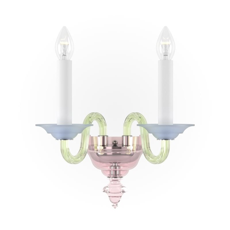 【Preciosa】「Eugene S CONTEMPORARY COLOUR」ウォールライト 2灯(W310×D190×H310mm)
