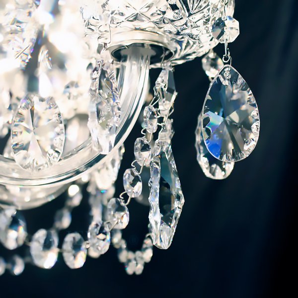 8灯クリスタルシャンデリア クリスタルシャンデリア 8灯｜シャンデリア専門店EL JEWEL