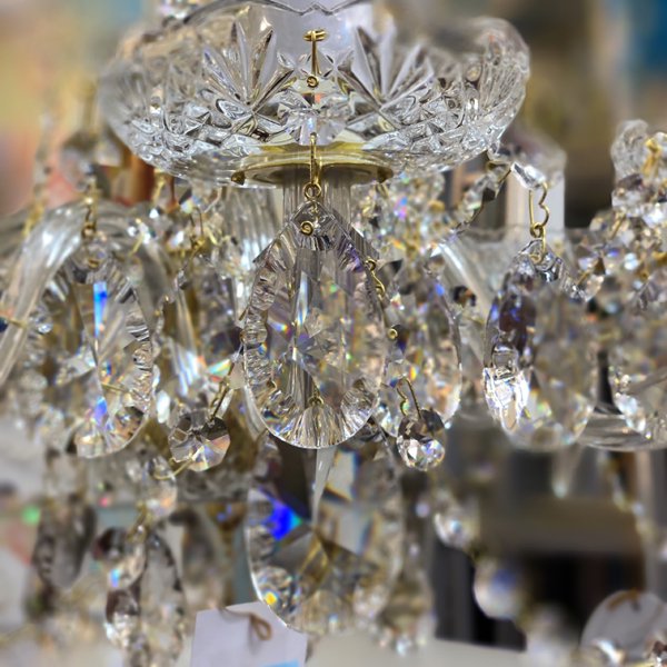 ART GLASS】クリスタルシャンデリア「ELSA」8灯(W580×H440mm) | EL JEWEL