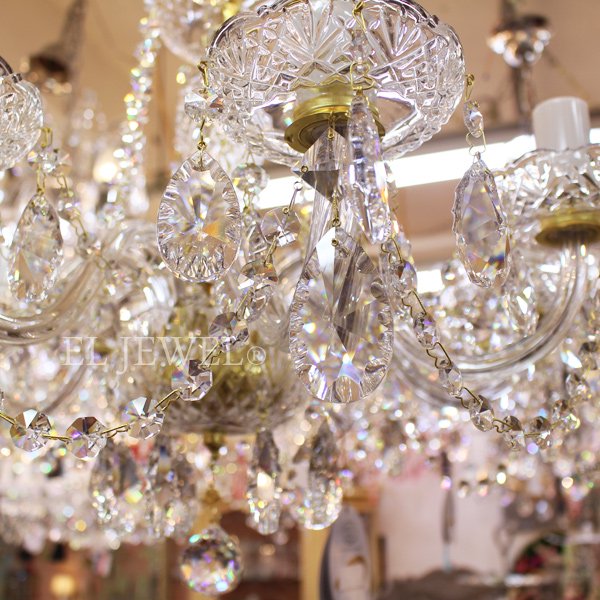 ART GLASS】クリスタルシャンデリア「ELSA」8灯(W580×H440mm) | EL JEWEL ART GLASS】クリスタルシャンデリア「ELSA」8灯(W580×H440mm) | EL JEWEL