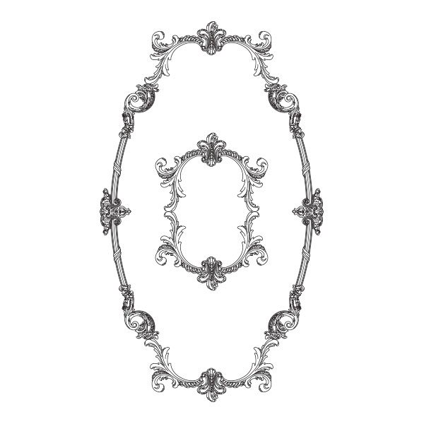 <b>日本初上陸【本物の宮殿スタイル】</b>アメリカ直輸入シーリングメダリオン(927mm×1581mm)