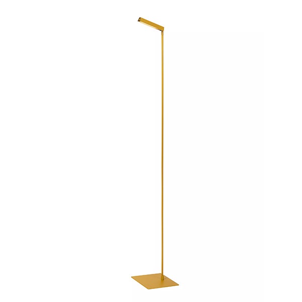 【LUCIDE】ベルギー フロアリーディングライト「LAVALE」Ocher Yellow（W200×H1379mm）