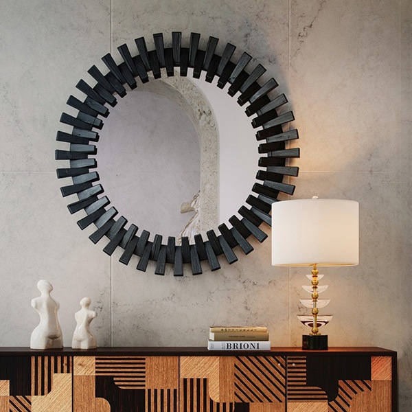 【CURREY】アメリカ・テーブルライト「Waterfall」1灯（Φ406×H699mm）