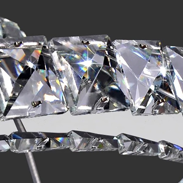 【リーズナブル】フープ照明　ペンダントライト　クローム　2ring（φ400～600mm） ペンダントライト