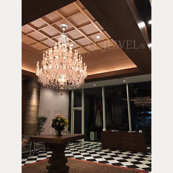 LA LUCE】バカラ調クラッシックシャンデリア92灯（φ1800×H2100mm