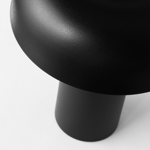 【TECH LIGHTING】アメリカ・テーブルライト「Louver 9 Rechargeable Table Lamp」ブラック（W178×D178×H224mm）