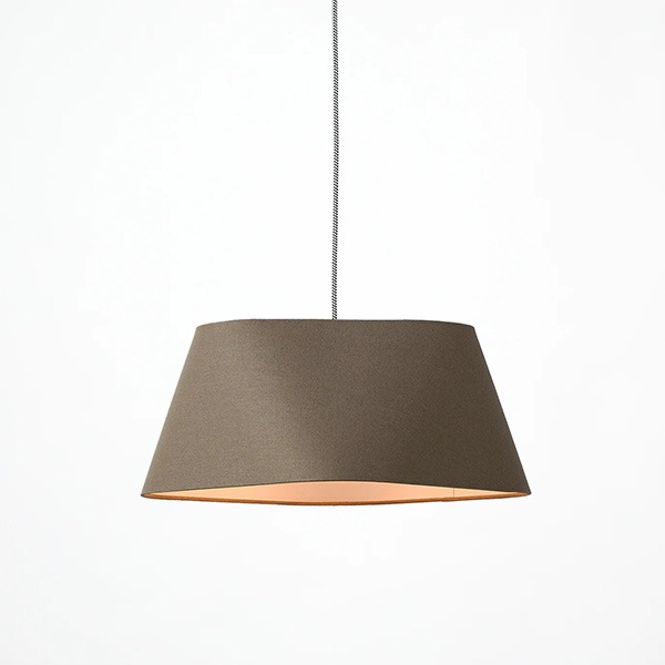 エスプレッソ 3ペンダント「Espresso 3-pendant」1灯・ホワイト/ブラウン(Ф490mm)【業販対象外】