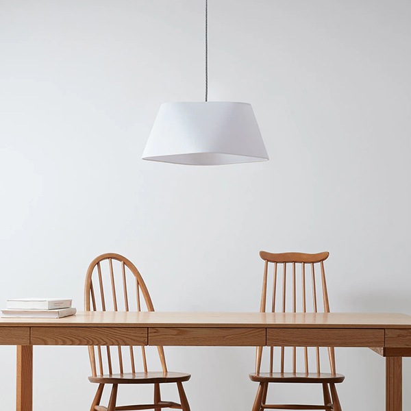 エスプレッソ 3ペンダント「Espresso 3-pendant」1灯・ホワイト/ブラウン(Ф490mm)【業販対象外】