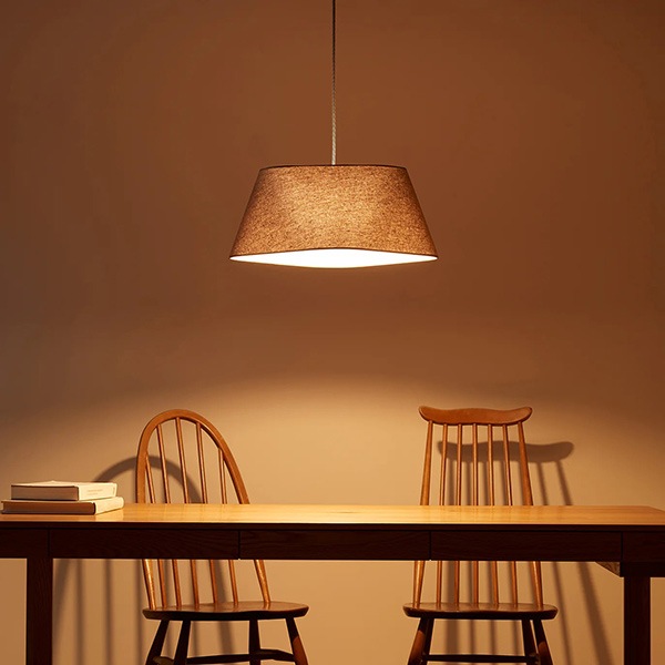 エスプレッソ 3ペンダント「Espresso 3-pendant」1灯・ホワイト/ブラウン(Ф490mm)【業販対象外】